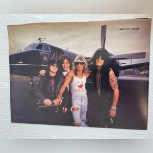 Mötley Crüe Band Pinup